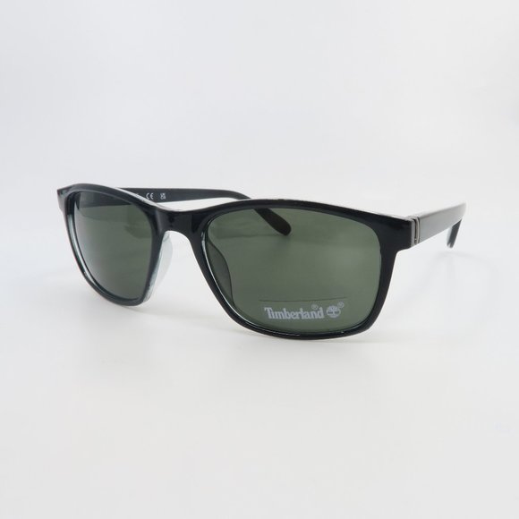 TIMBERLAND TB7146 01N 56mm Black/Green Lenses New Sunglasses. - Picture 5 of 9